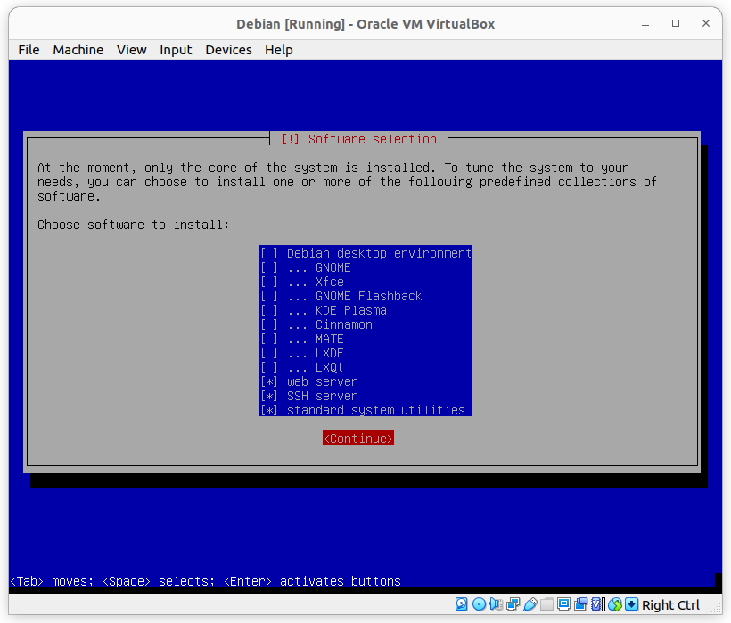 Install ssh and web server on Debian 11