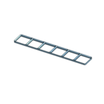 Gridfinity Super Light Baseplate 6x1