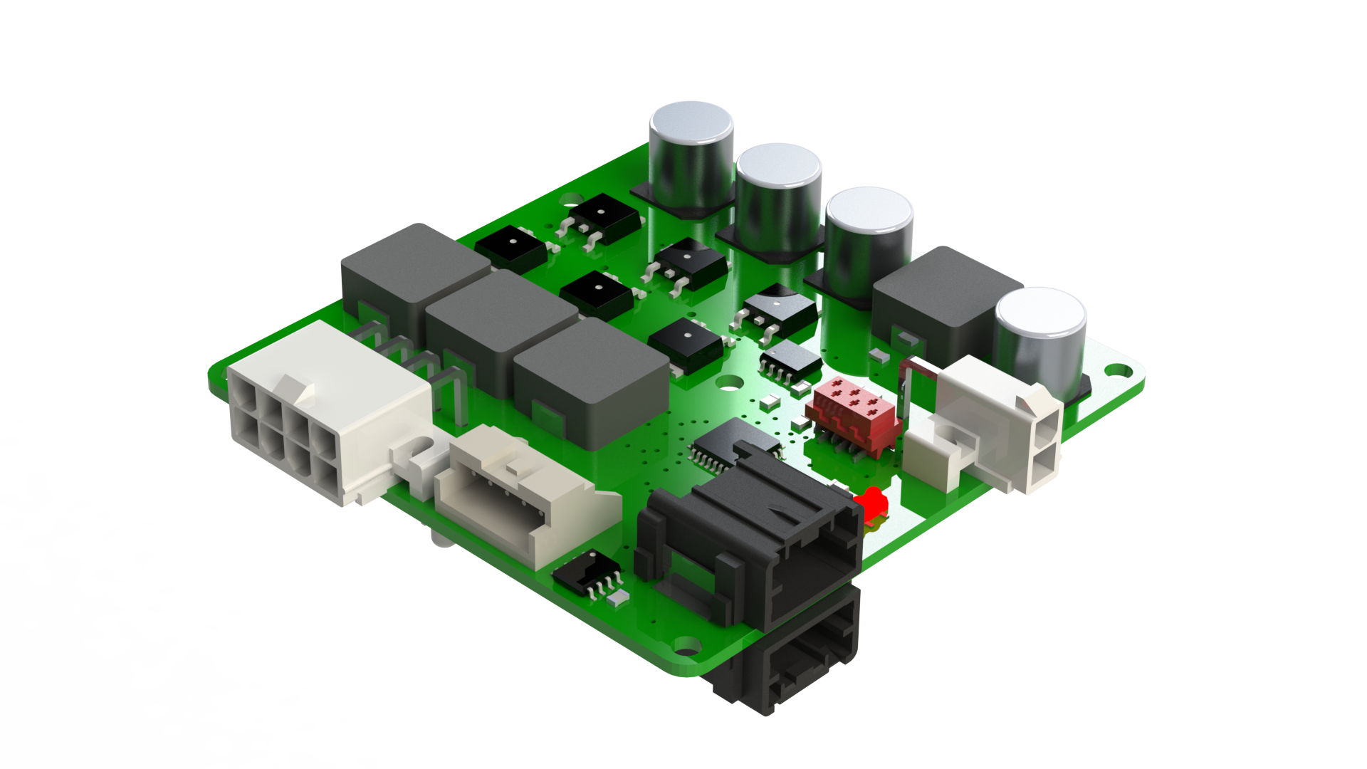 Vue 3D de la carte moteur