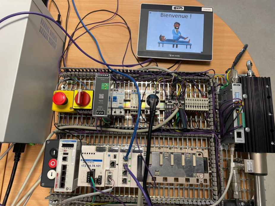 Moteur Linéaire piloté en CanOpen